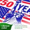 G128 USA 250th Anniversary Garden Flag 12x18 In Double Sided Printed Patriotic Yard Decoration | 1776-2026 Statue of Liberty Flag
